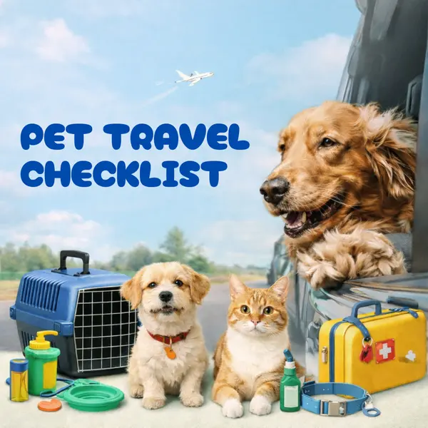 The Ultimate Travel Checklist for Pets on the Go