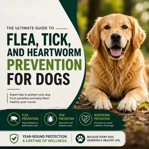 The Ultimate Guide to Flea, Tick, and Heartworm Prevention for Dogs