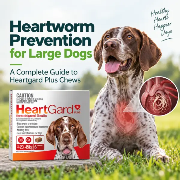 Heartworm Prevention for Large Dogs: Heartgard Plus Guide