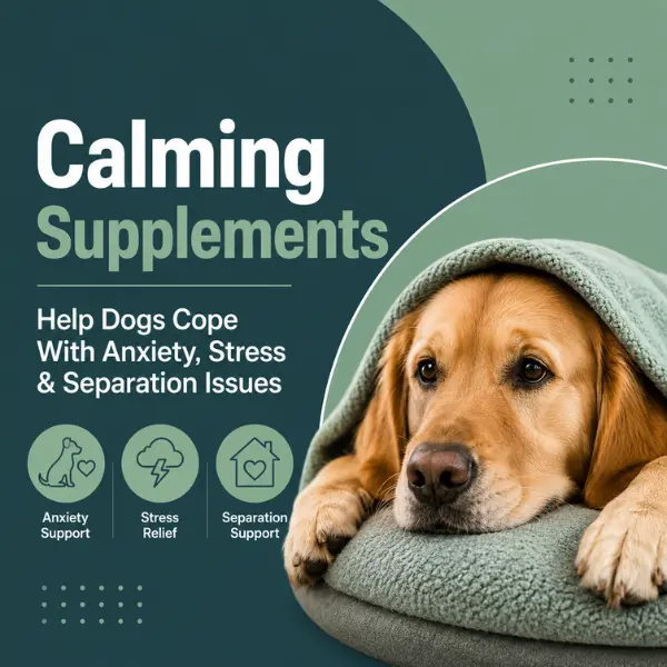 How Calming Supplements Can Help Dogs Cope With Anxiety and Stress
