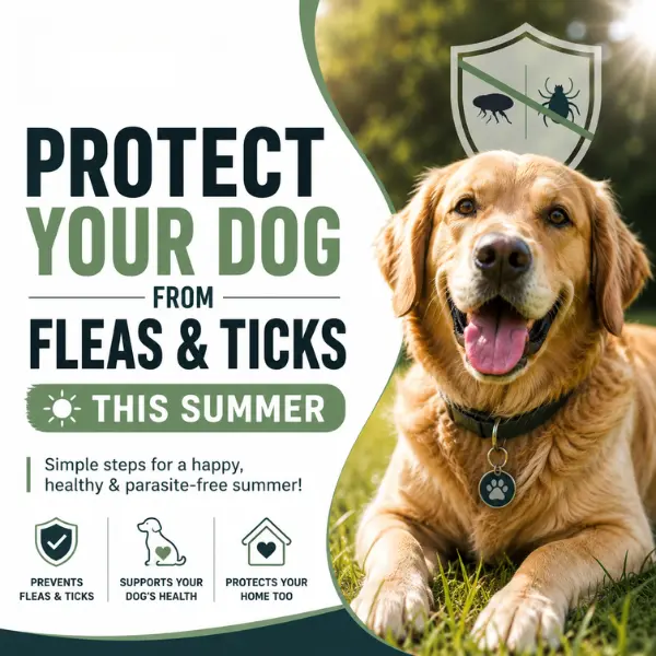 How to Protect Your Dog from Fleas and Ticks This Summer | Global Vet Pro